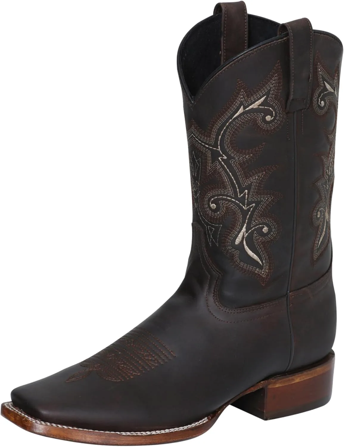 

Мужские ковбойские сапоги El General Western Rodeo из натуральной кожи Crazy Choco SR18 Generic