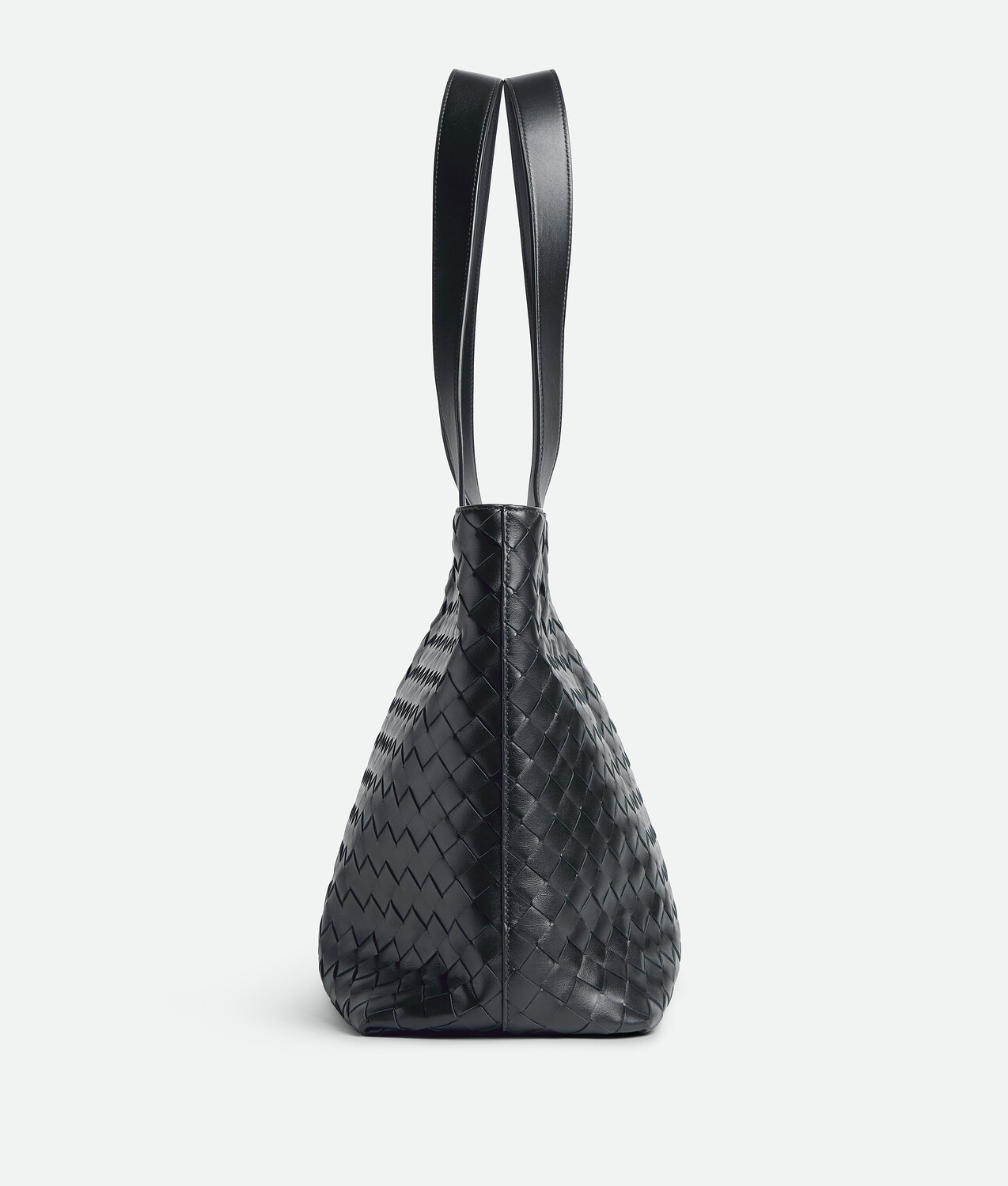 Small intrecciato zipped tote BOTTEGA VENETA, ардуаз (цвет) — фото 4