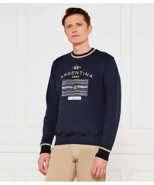 

Толстовка Regular fit La Martina, синий