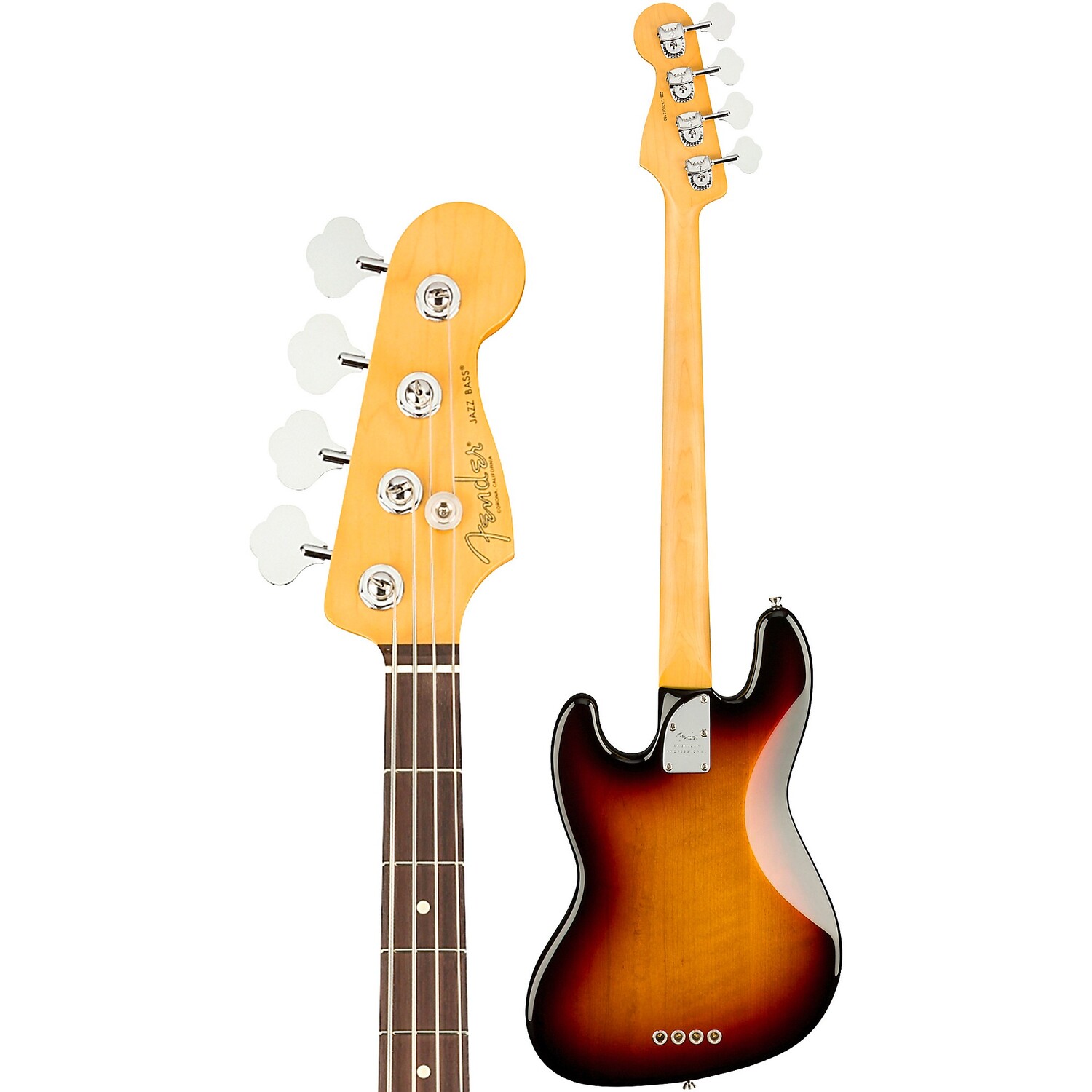 

Fender American Professional II Jazz Bass Накладка на гриф из палисандра, 3 цвета Sunburst