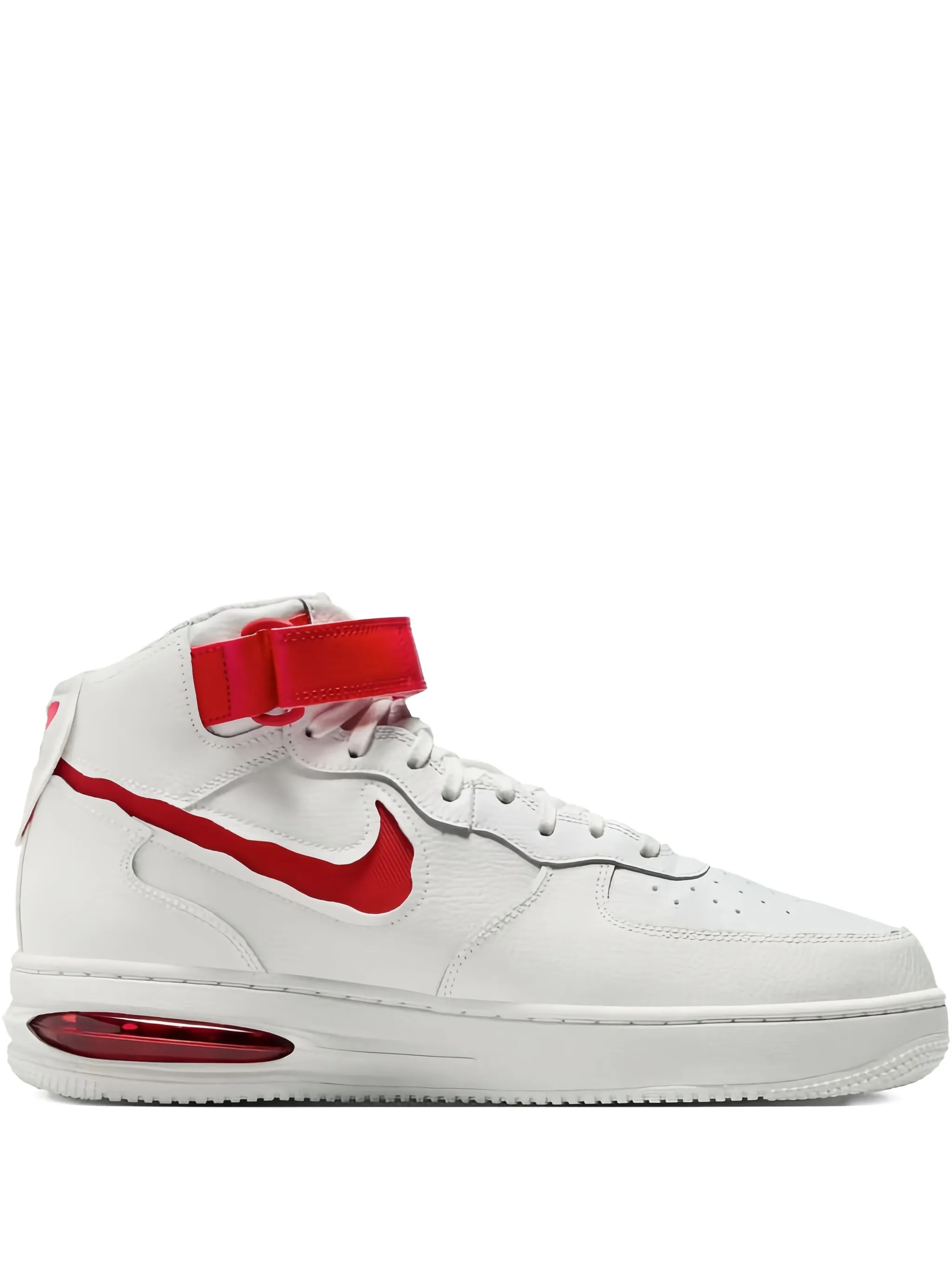 

Кроссовки Air Force 1 Mid Evo Summit University Red Nike, белый