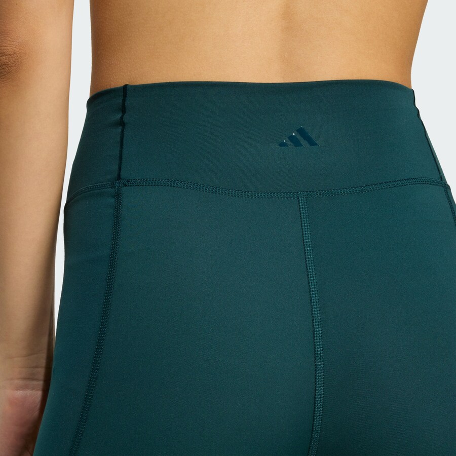 Узкие спортивные брюки ADIDAS PERFORMANCE All Me Essentials, темно-зеленый — фото 4