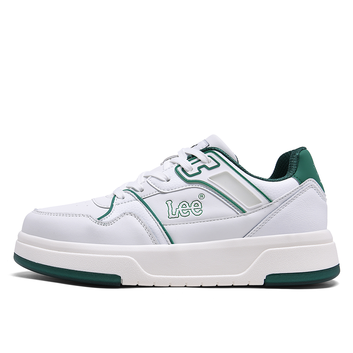 

Lee Кроссовки для скейтбординга мужские низкие черные белые/khaki/green