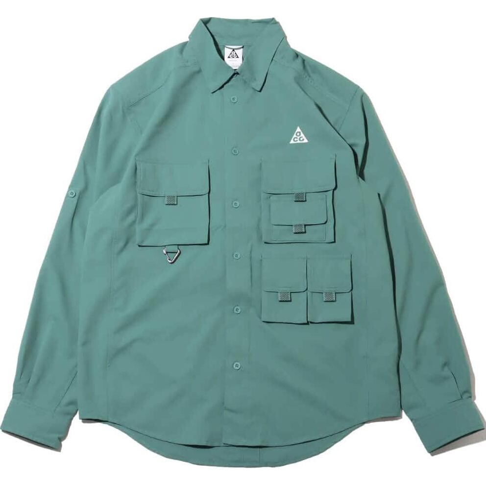 

Мужская рубашка ACG Vintage Green Nike, зеленый