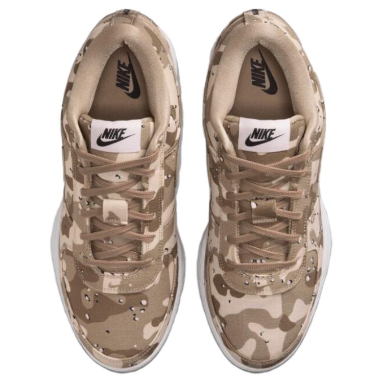 Кроссовки баскетбольные низкие Abrasion Resistant Breathable Unisex Nike, бежевый/коричневый — фото 3