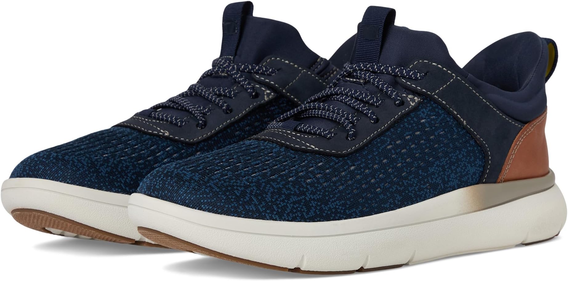 

Кроссовки Florsheim Fleet Knit Elastic Lace Sneakers, темно-синий