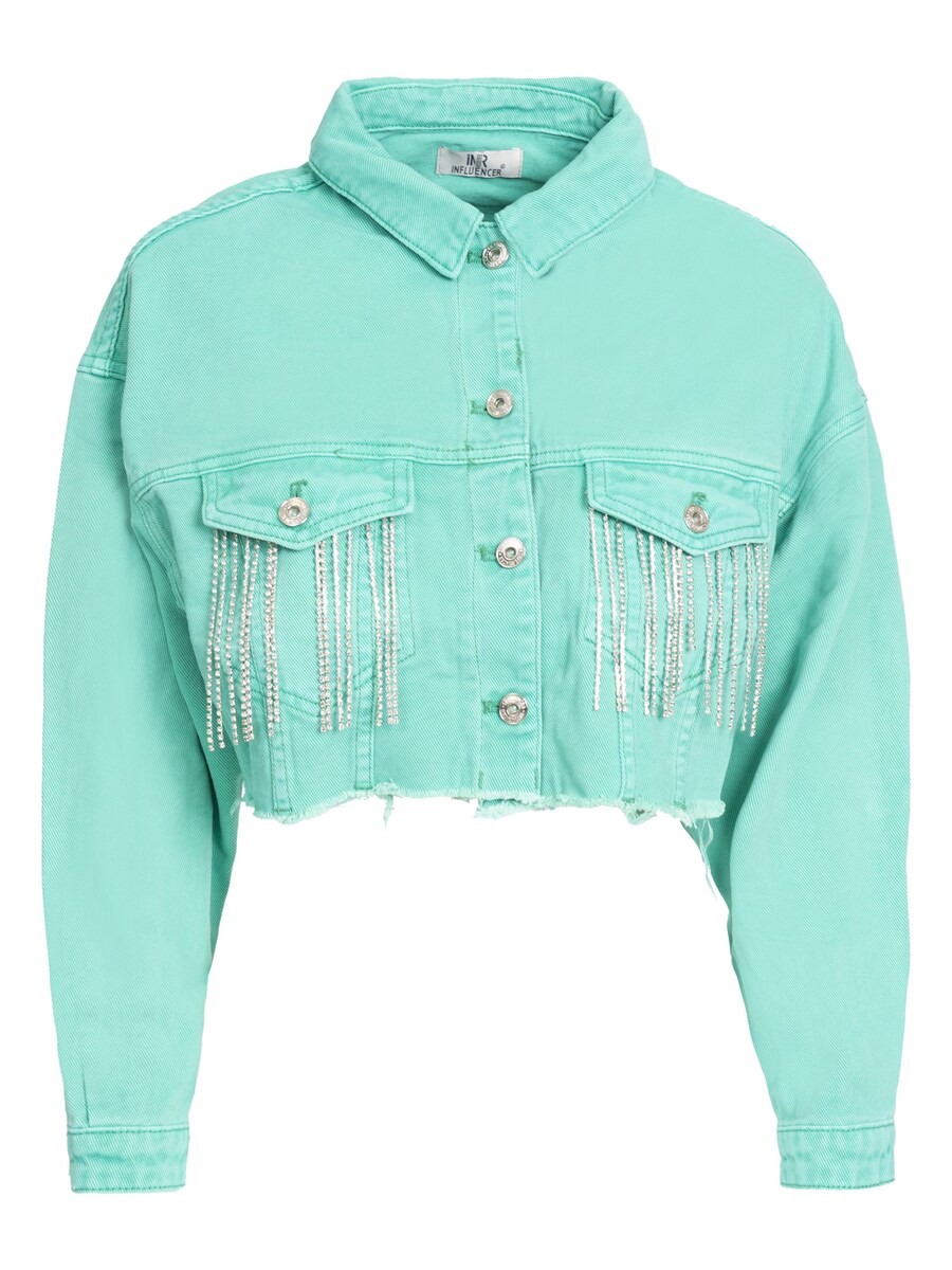 

Джинсовая куртка Influencer Between-Season Jacket, цвет turquoise/aqua