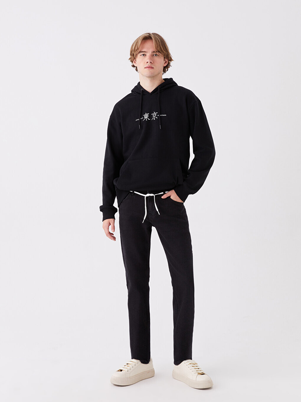 

Мужские джинсовые брюки 750 Slim Fit LCW Jeans, черное родео, Черный, Мужские джинсовые брюки 750 Slim Fit LCW Jeans, черное родео