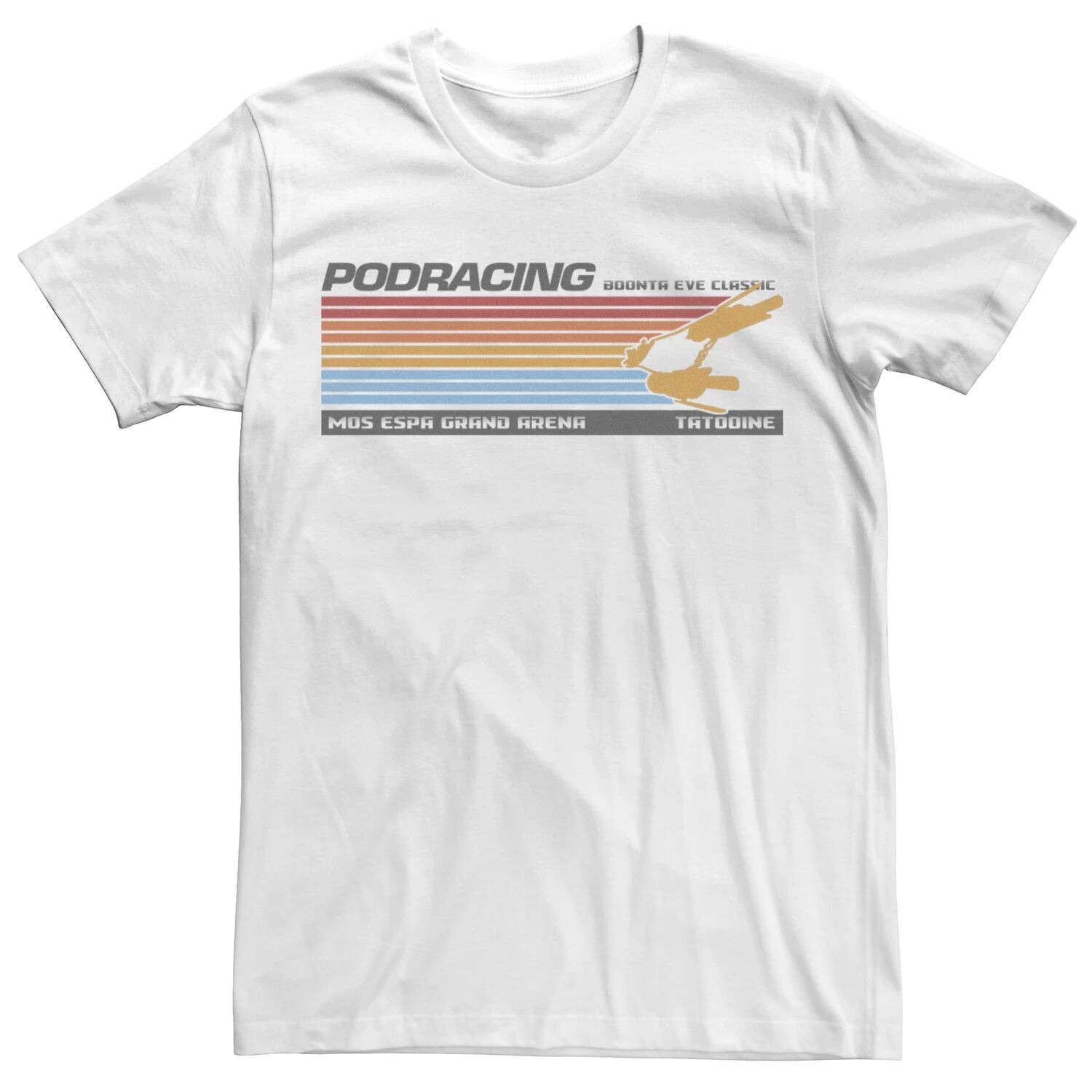 

Мужская футболка Star Wars Retro Line Podrace Licensed Character