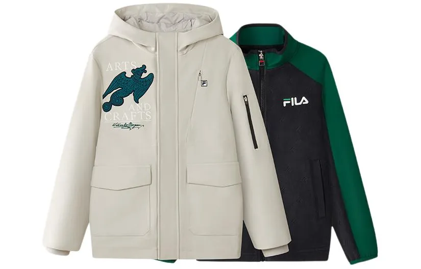 FILA KIDS Куртка Mist Yarn Gray для детей — фото 3