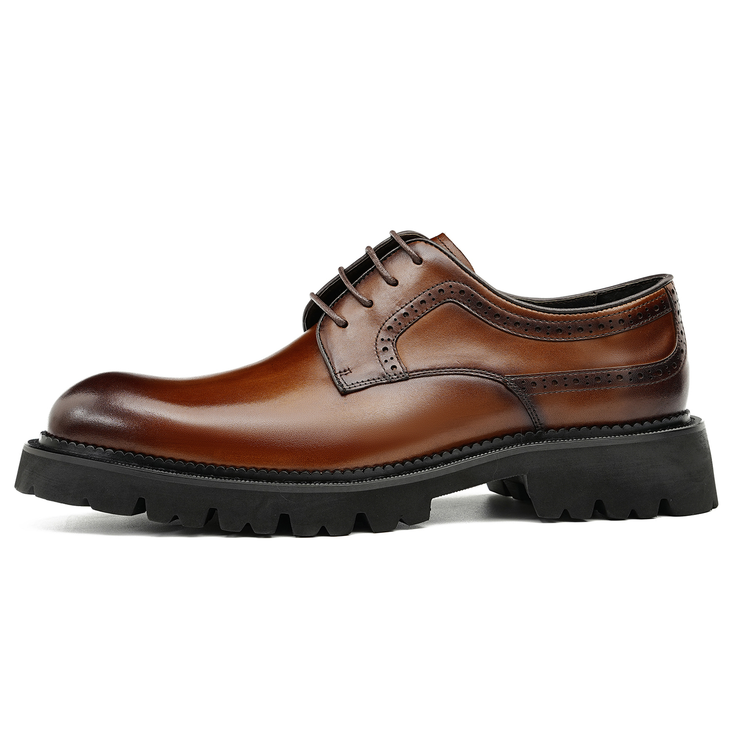 

ASTON M.JAZZ Коричневые мужские повседневные туфли, цвет Brown