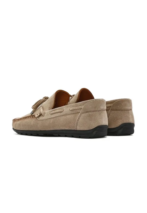 Повседневные лодочные туфли Derimod, Beige — фото 4