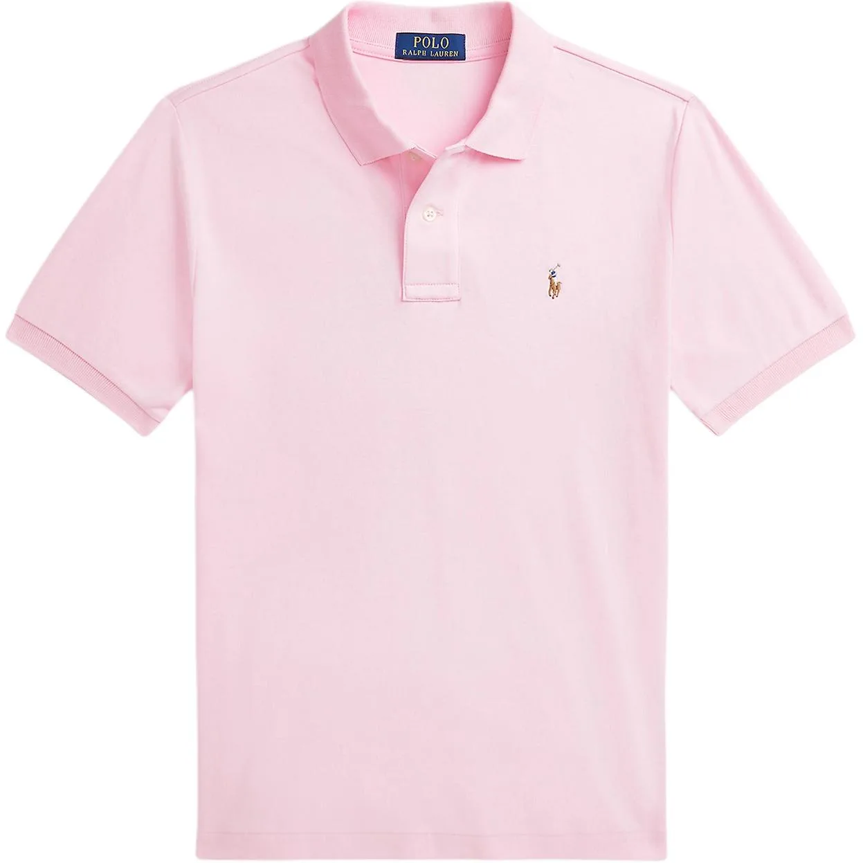 Polo Ralph Lauren Футболка-поло SS25 женская розовая — фото 3