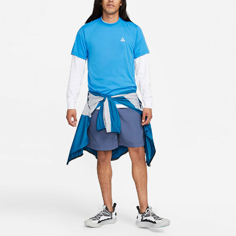 Футболка мужская ACG DRI-FIT светло-голубая Nike, светло-голубой — фото 3