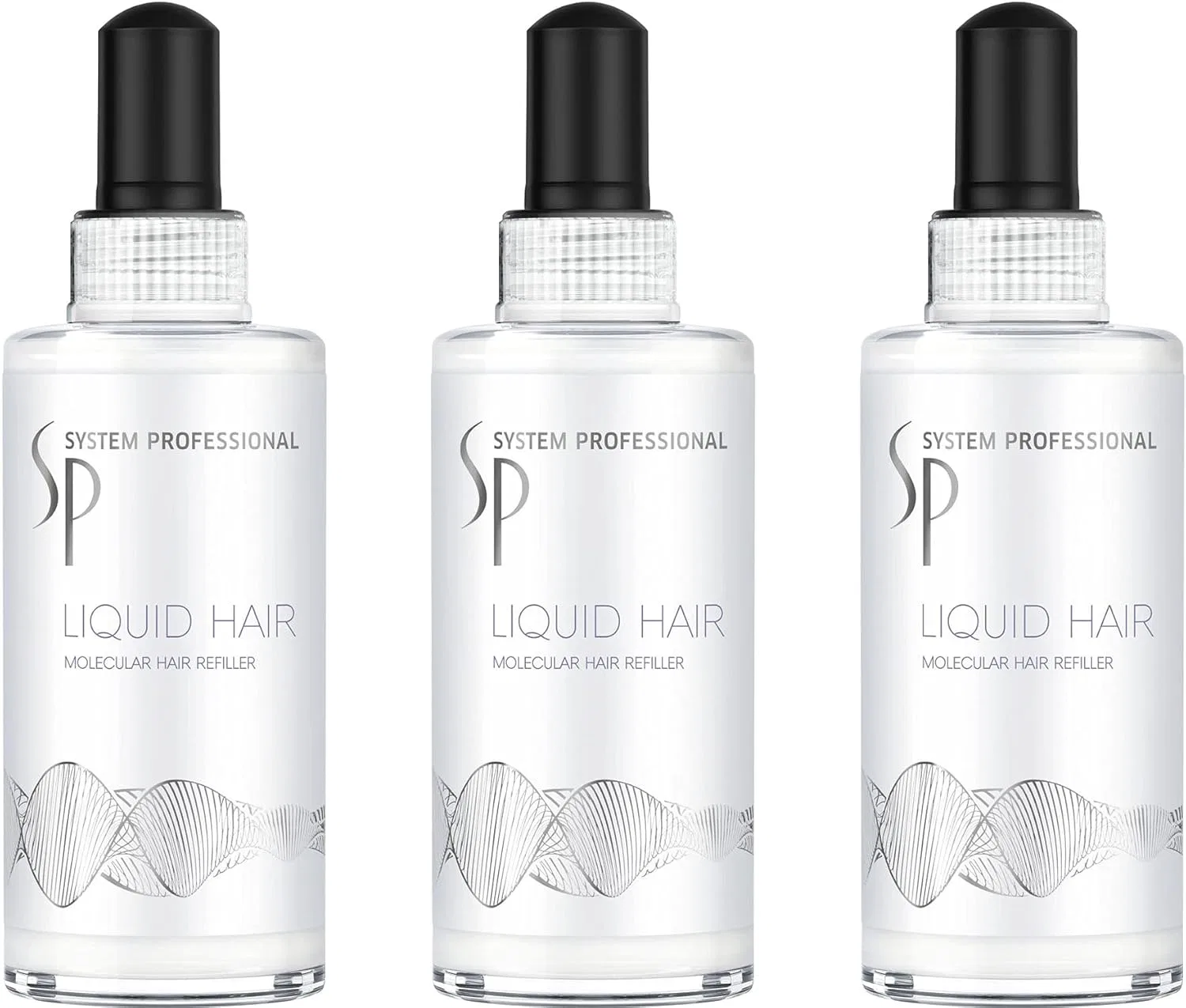 Молекулярный восстановитель для волос «SP Liquid Hair» от Wella, 3 x 100 мл Wella Sp
