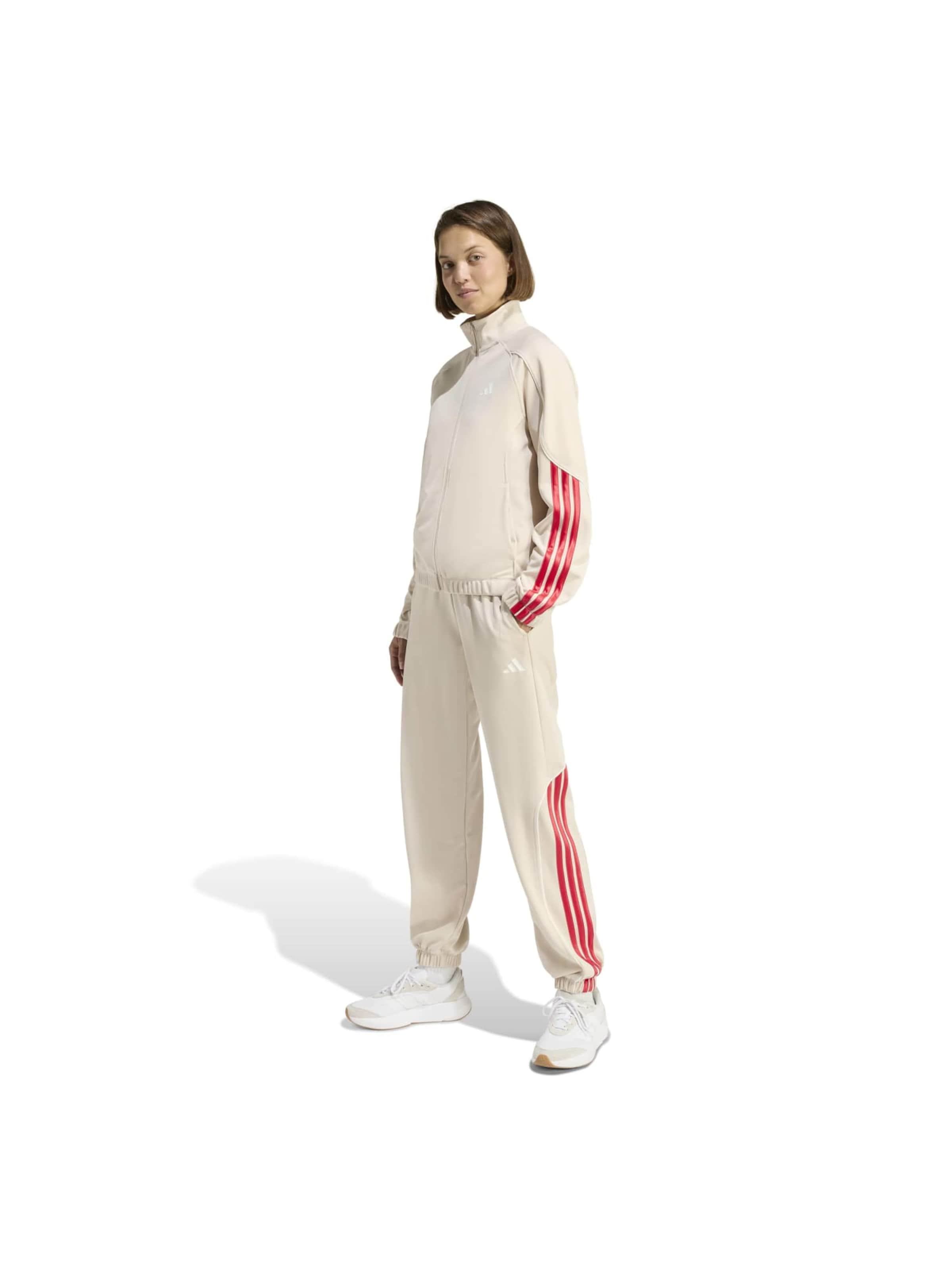 Adidas Sportswear Спортивный костюм 'STADIUM' в светло-бежевом цвете — фото 4