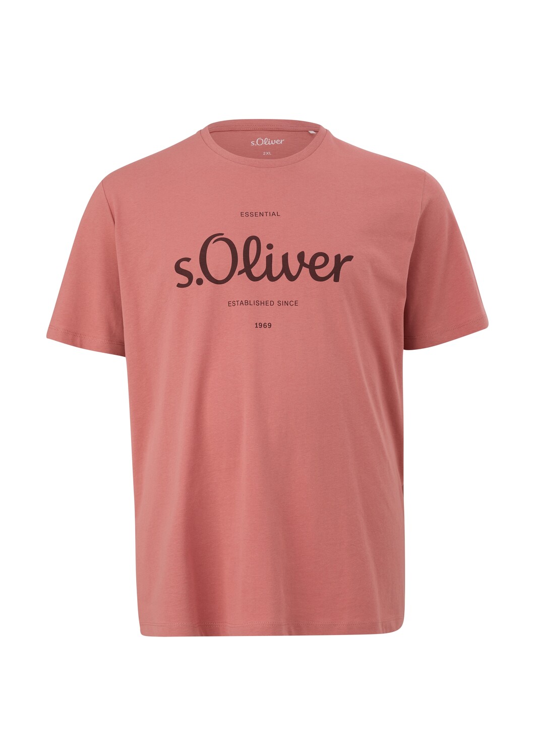 

s.Oliver Men Big Sizes Футболка в цвете salmon