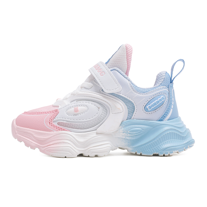 

Нескользящая износостойкая детская обувь для повседневной жизни BOBDOG, белый