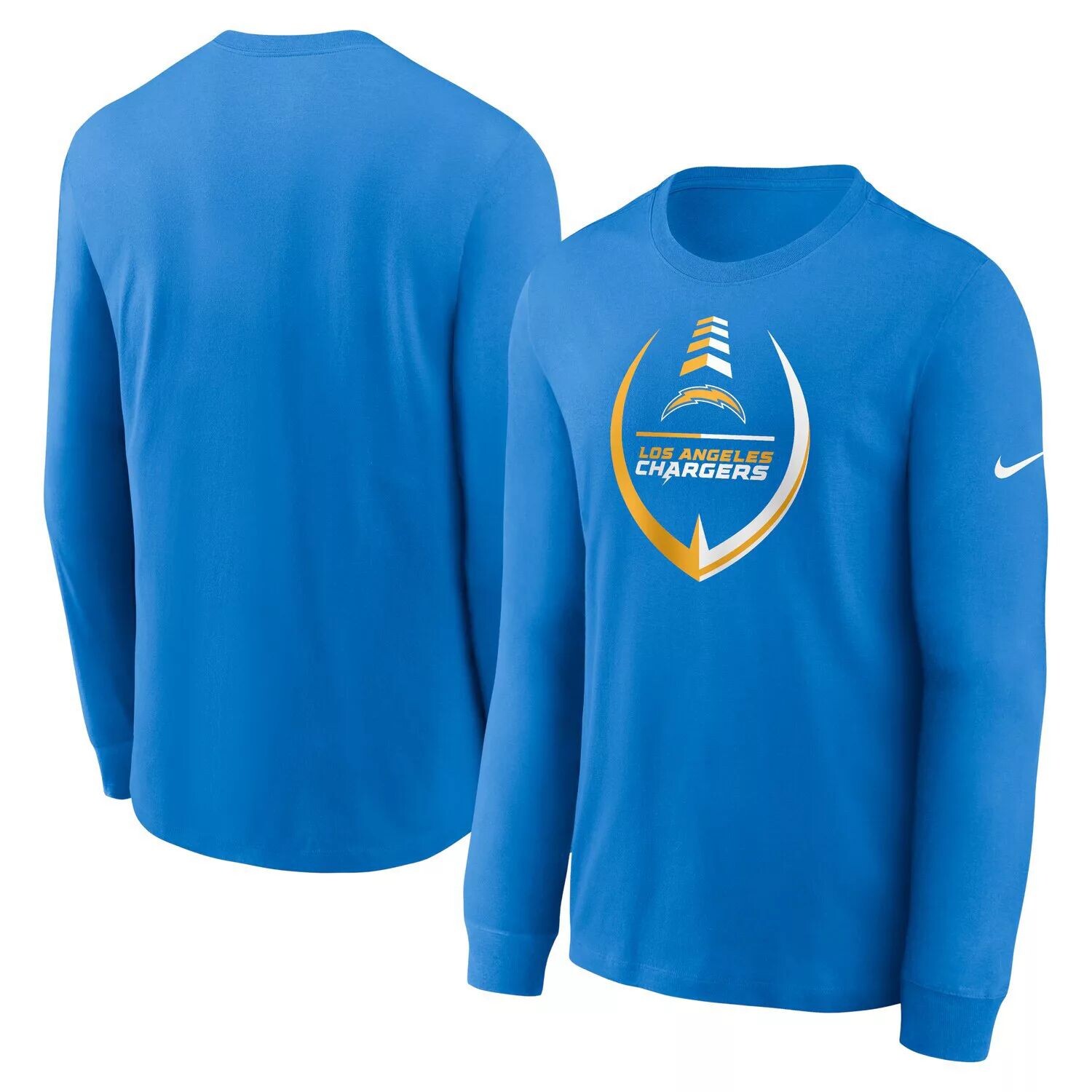 

Мужская синяя футболка Los Angeles Chargers Icon Legend с длинным рукавом Performance Nike, Синий, Мужская синяя футболка Los Angeles Chargers Icon Legend с длинным рукавом Performance Nike