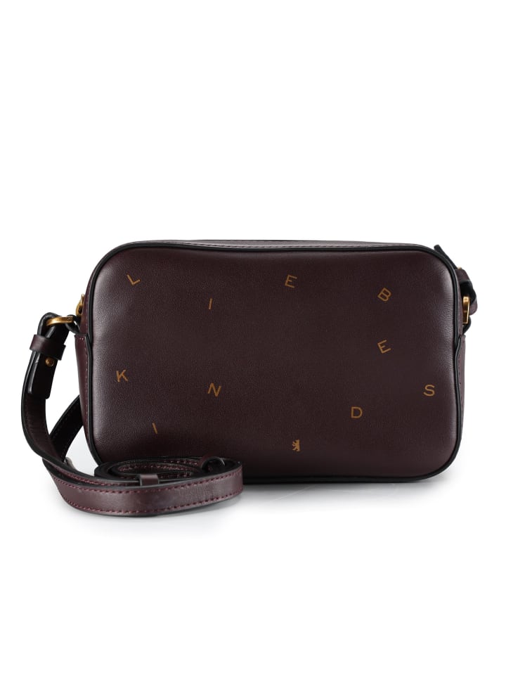 

Сумка через плечо Dancing Letters Ella, размер S, кожа, 20 см, бордового цвета LIEBESKIND BERLIN