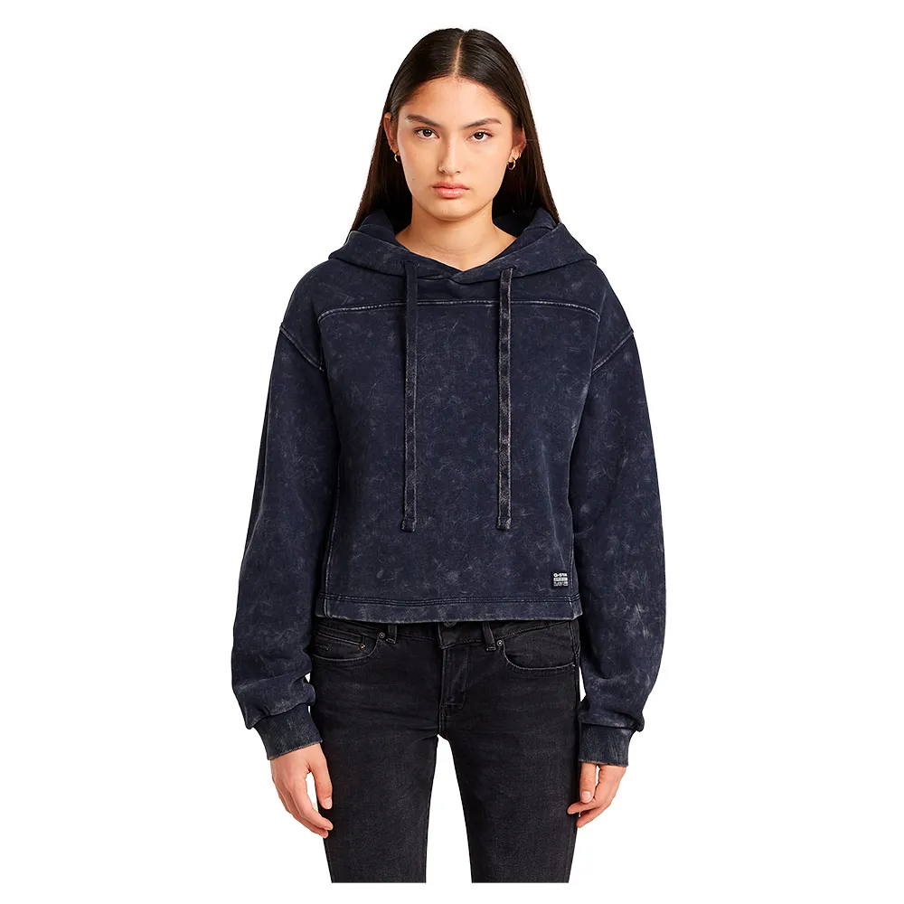

Худи G-Star Overdyed Loose, синий