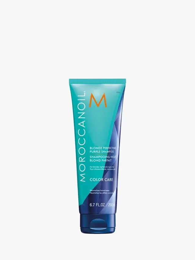 Фиолетовый шампунь для идеальной осветления волос, 200 мл Moroccanoil