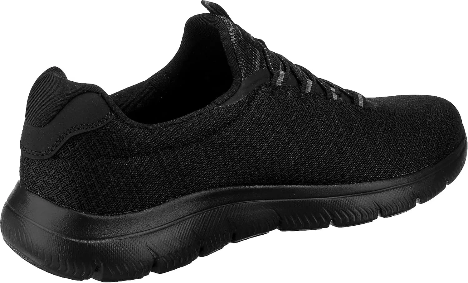 Мужские слипоны Skechers Summits, Black Mesh Trim — фото 4