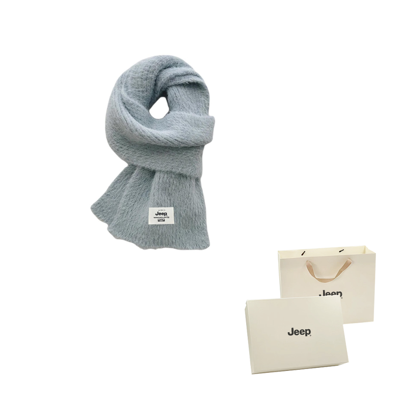 

Шарф из полиэстера Unisex Jeep, sky синий