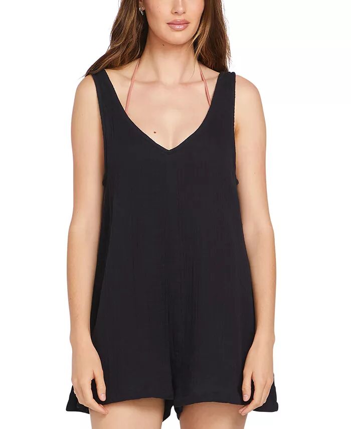 

Плавки-комбинезоны для юниоров Hang Loose Romper Swim Cover Up Volcom, черный