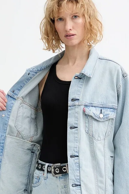 Куртка джинсовая Levi's, синий — фото 4