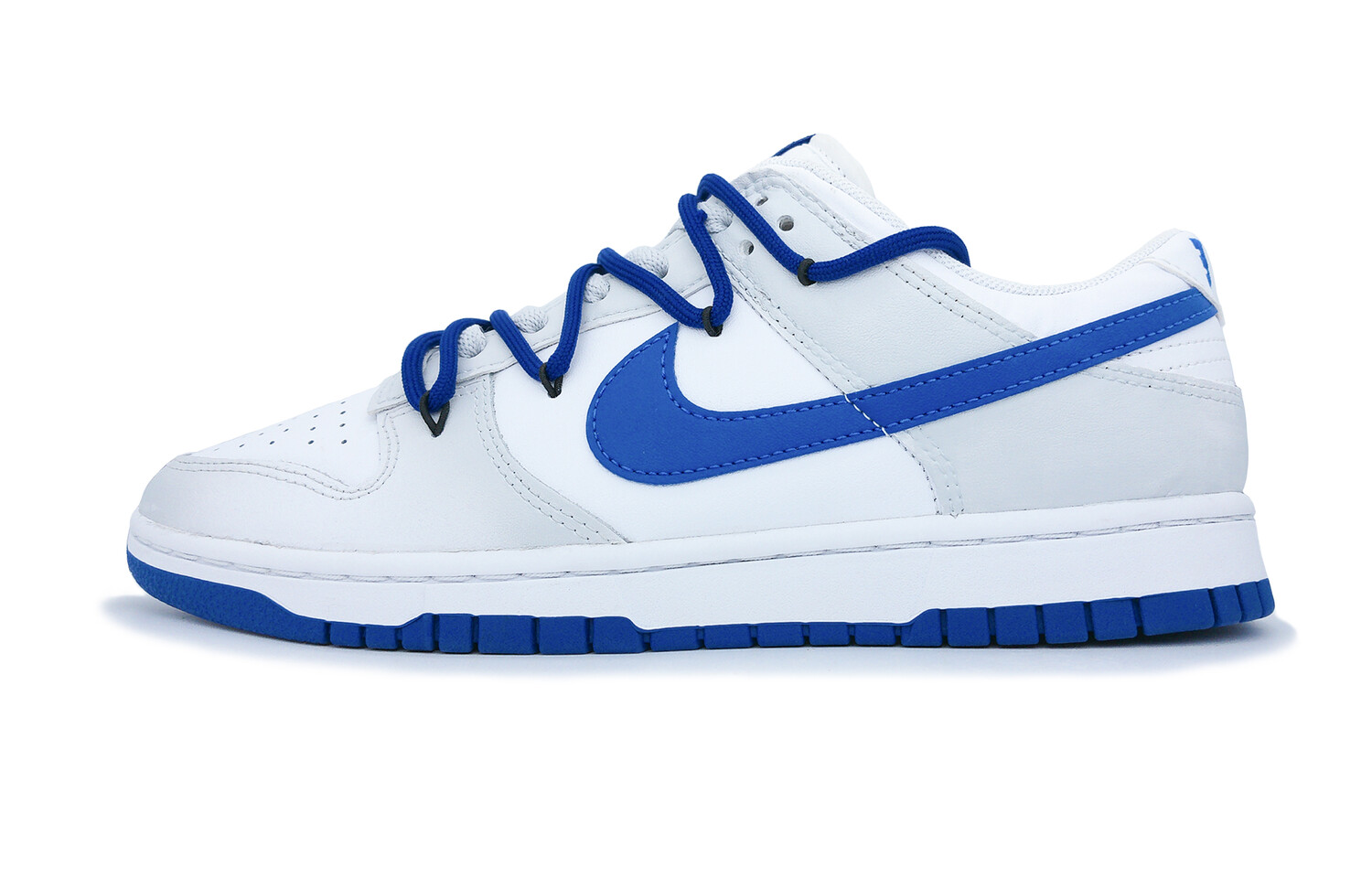 

Кроссовки Nike Dunk Skateboarding Shoes Men Low-top Grey/white/blue, цвет Iron Horse Glacier