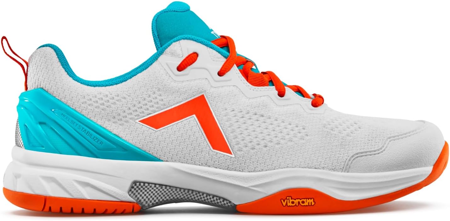 Кроссовки Men's Velocity V - Tyrol Pickleball Tyrol Pickleball United States, белый/оранжевый — фото 2