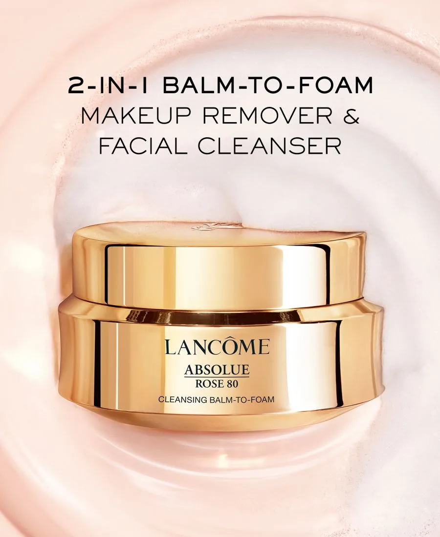 Lancôme Очищающий бальзам-пенка Absolue Rose 80, 140 мл — фото 4