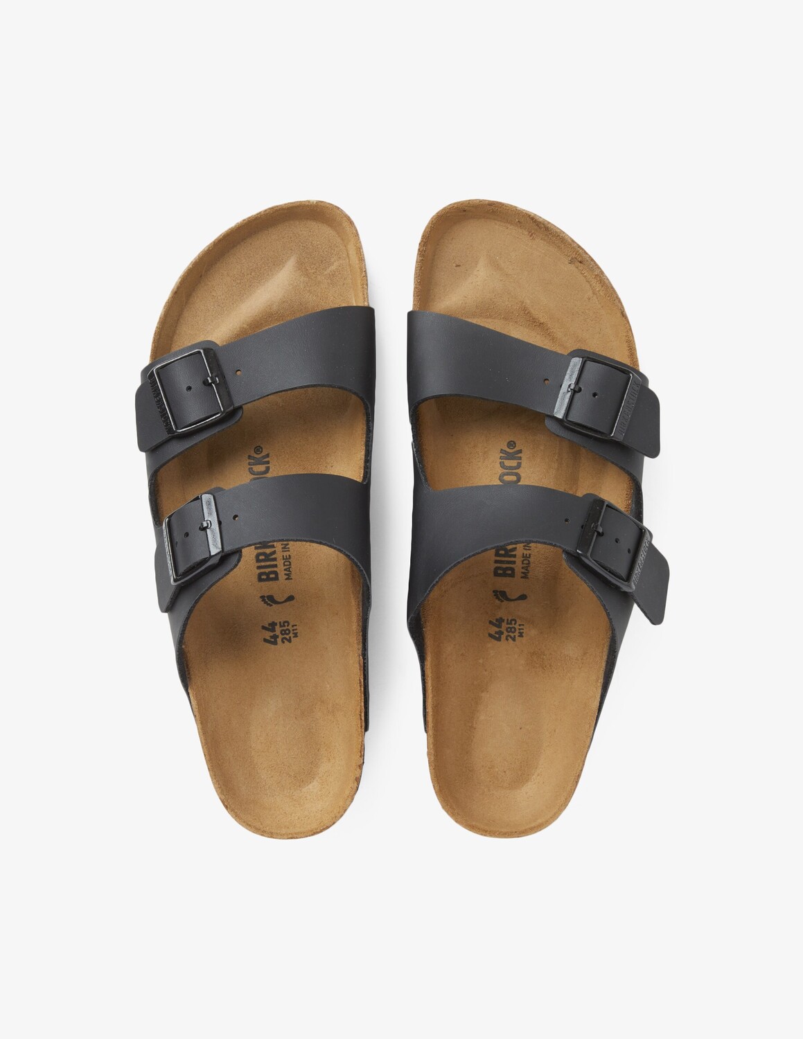 Сандалии Birkenstock Arizona Birko-Flor, черный — фото 3