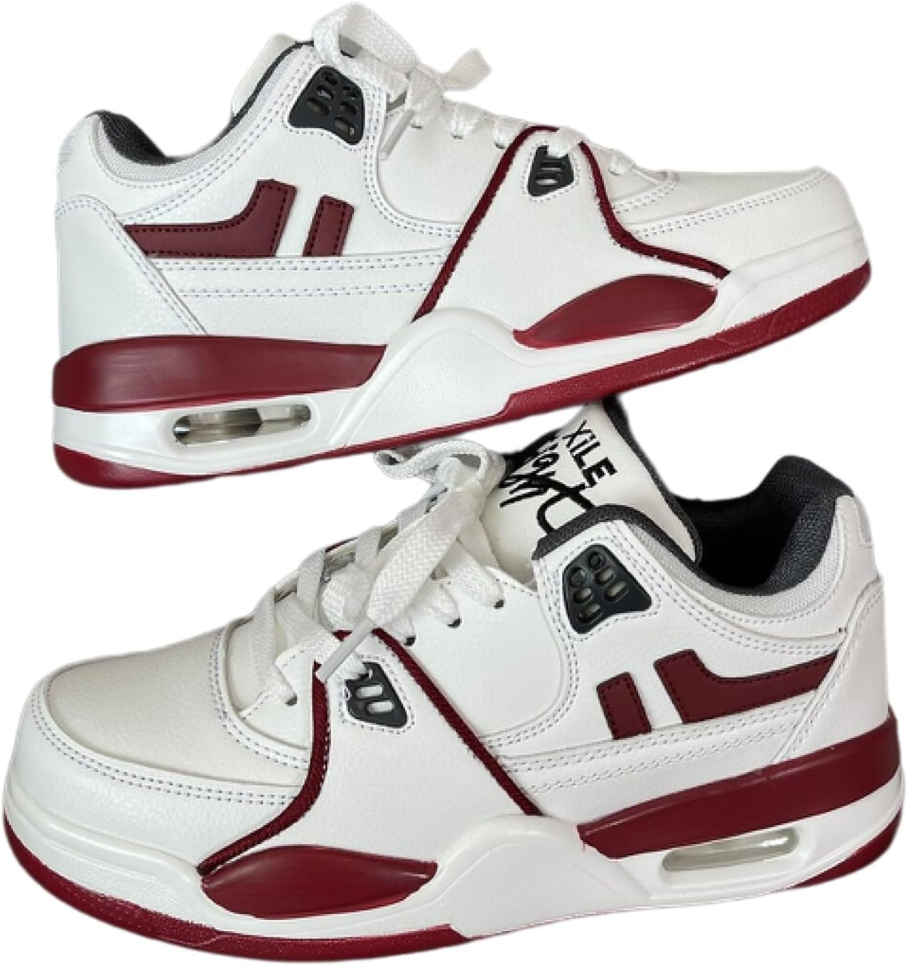 

Женские и мужские модные кроссовки на массивной платформе, ретро Y2K, легкие для баскетбола, бега и повседневного спорта Macefil, белый