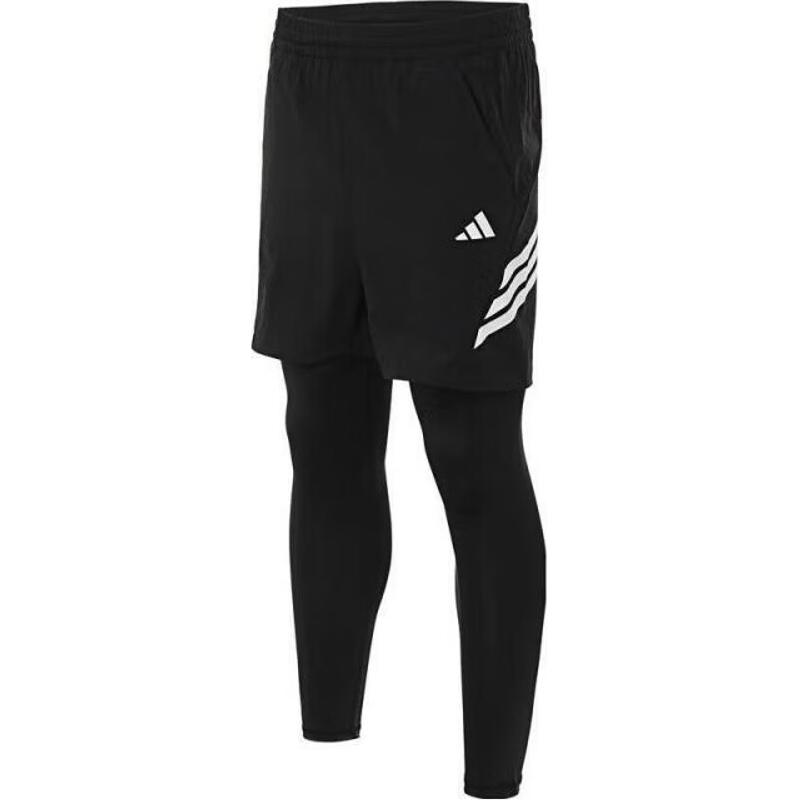 Adidas Черные вязаные спортивные штаны для подростков — фото 4