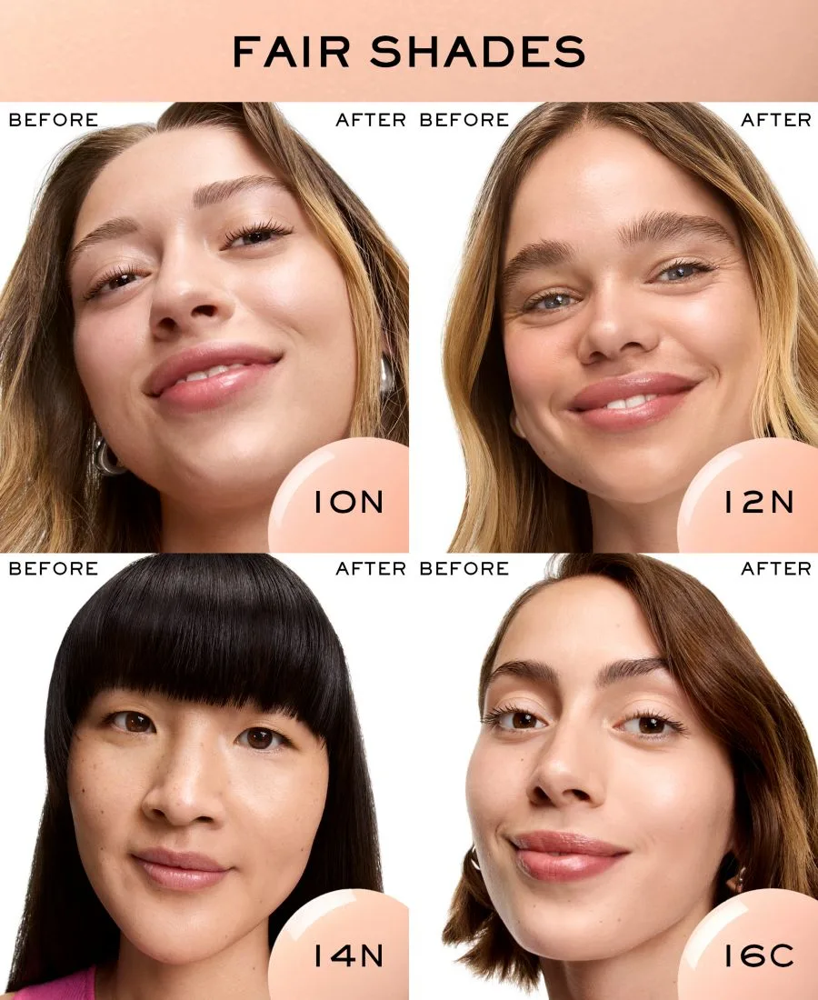 Skin Idôle 3 Serum Supertint Тинт для кожи Lancôme, 16c fair to светлый-skin w/cool розовыйy tones — фото 4
