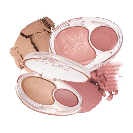 

Двойные румяна-желе Mellow Dual Blush Rs02 Humming Talk, 12 цветов