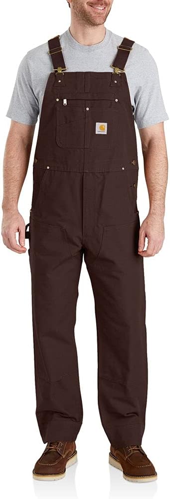 

Carhartt Мужские комбинезон R01 Relaxed Fit Duck, Dark Brown