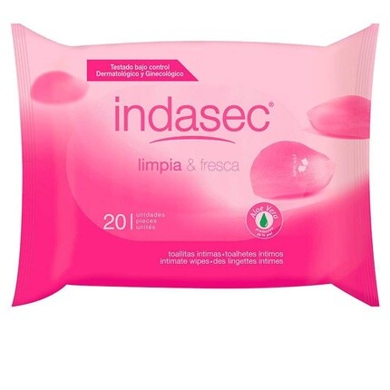 

Полотенца для интимной гигиены Indasec, 20 шт.