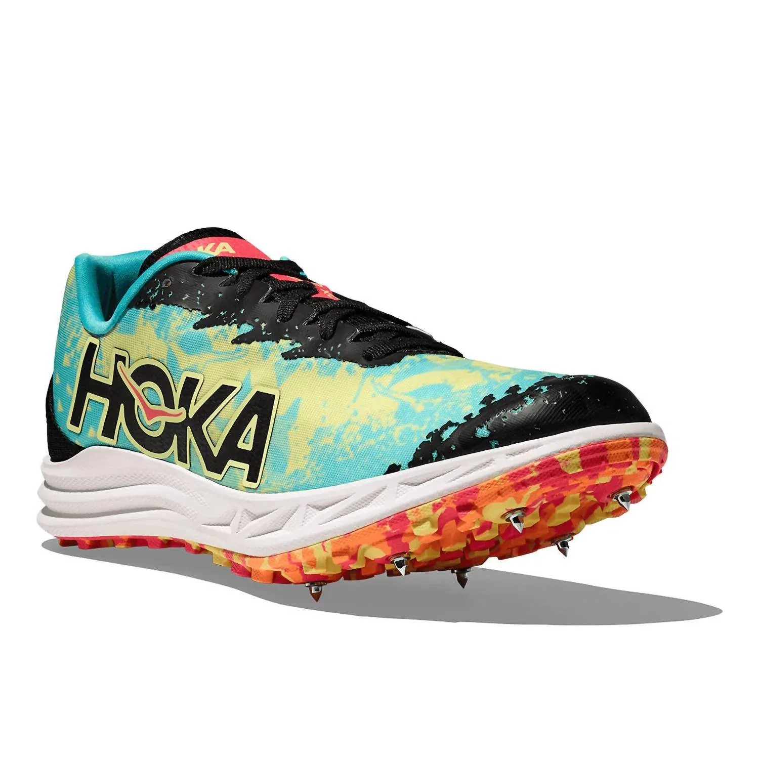 Hoka Унисекс - кроссовки Crescendo Xc Spikes в цвете Cielo Blue/yuzu — фото 4