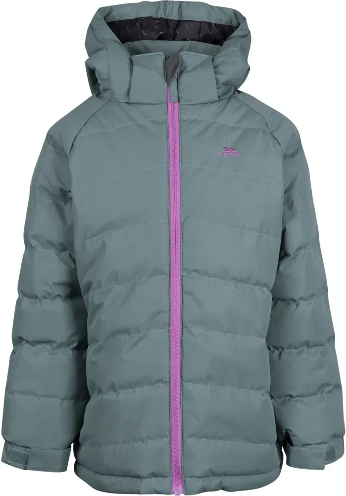 Зимняя куртка детская, Amira Casual Jacket Trespass, зеленый