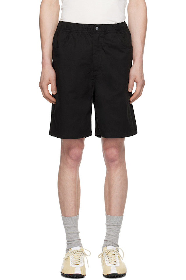 

Шорты Ragnar из тонкой ломаной саржи Norse Projects, черный