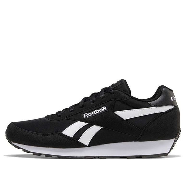 

Кроссовки rewind run 'black white' Reebok, черный