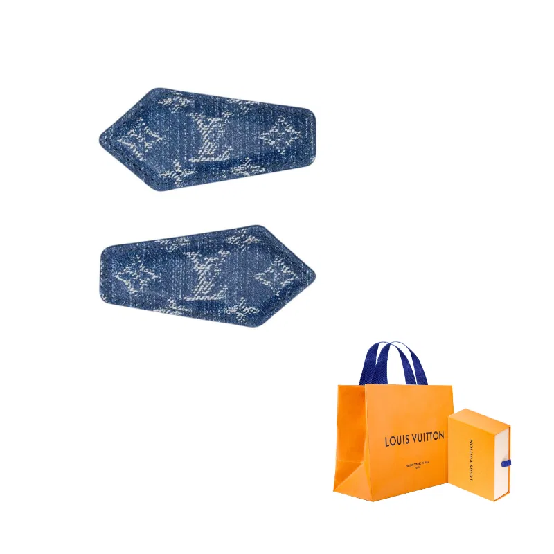 Заколка для волос Louis Vuitton Denim Blue