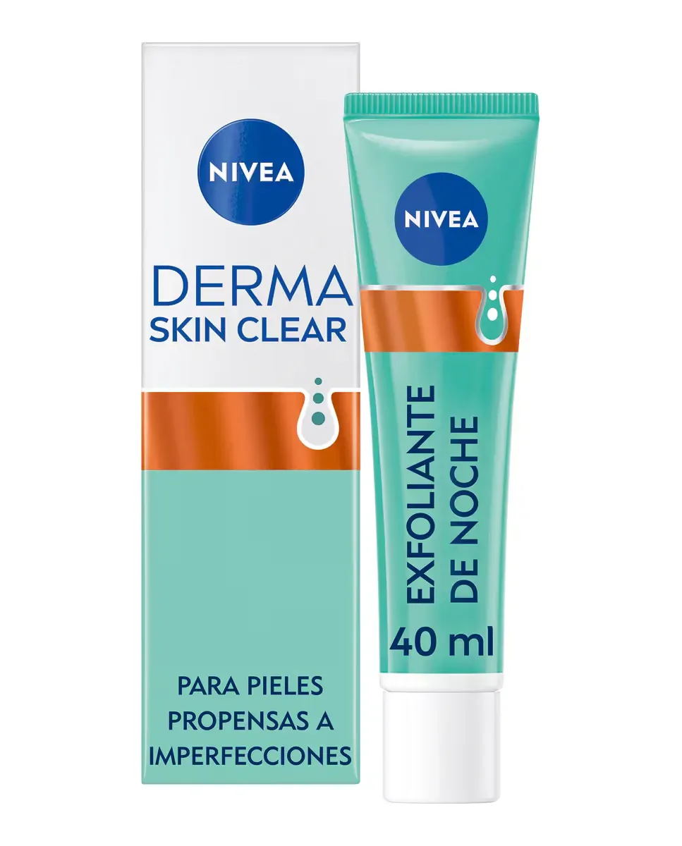 Ночной пилинг-эксфолиант Derma Skin Clear 40 мл Nivea