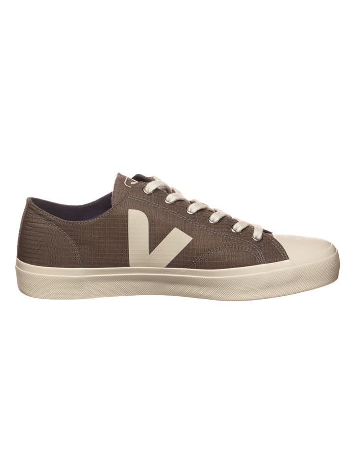 Кроссовки на шнуровке Wata II Low Veja, цвет khaki/creme — фото 2