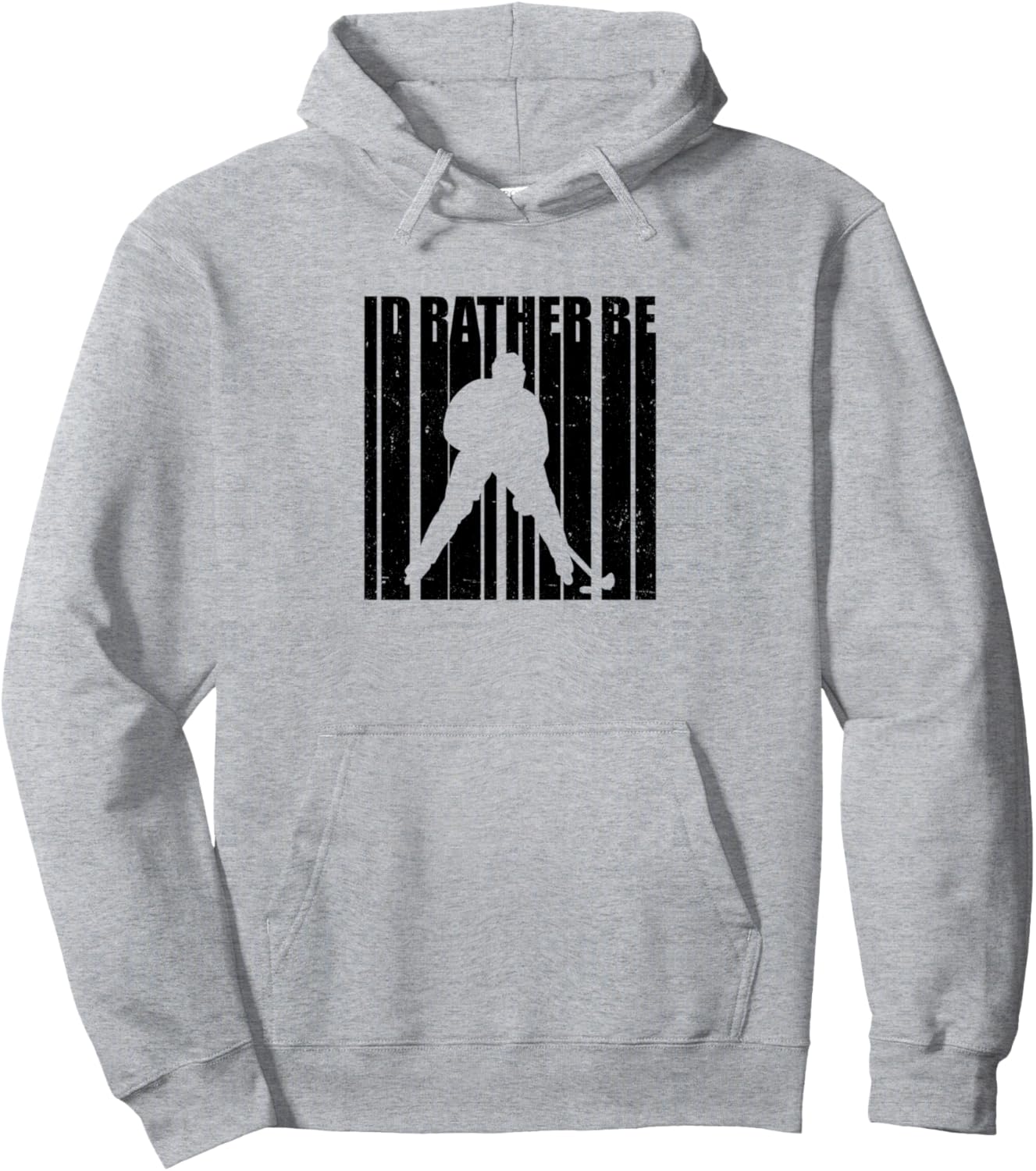 

Ретро-графика: хоккеист, хоккей на траве, хоккейная клюшка, хоккейная толстовка Field Hockey Gift Idea For Hockey Players, серый