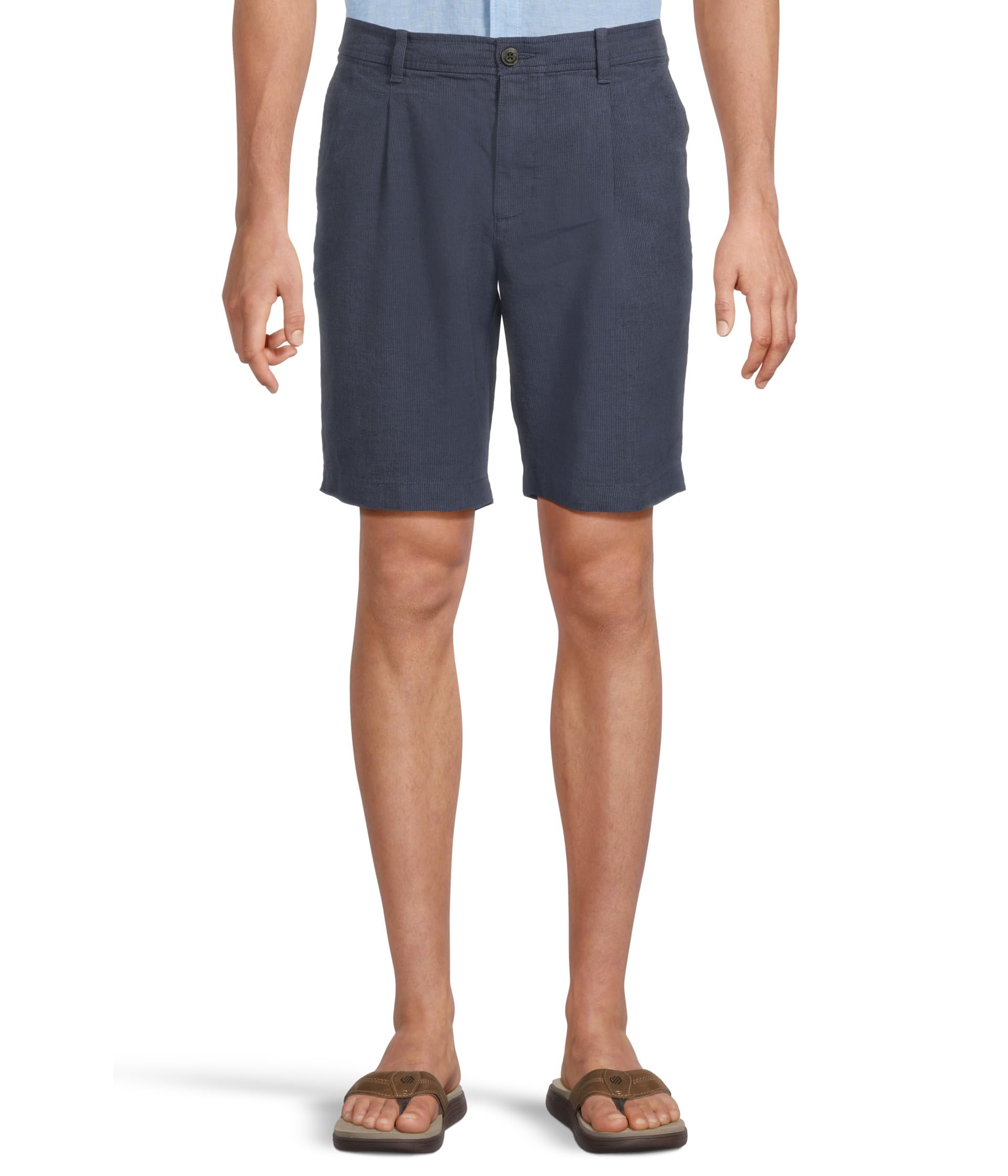 

Шорты Tommy Bahama Isla Sands Stripe Single Pleat Short, Dark Bluestone