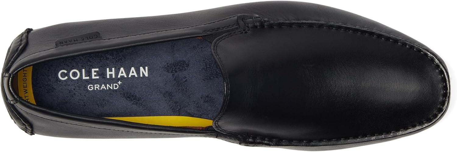 Мужские мокасины Cole Haan Grand Venetian, черный — фото 2